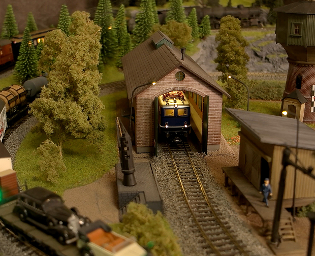 Miniature train model, 2004