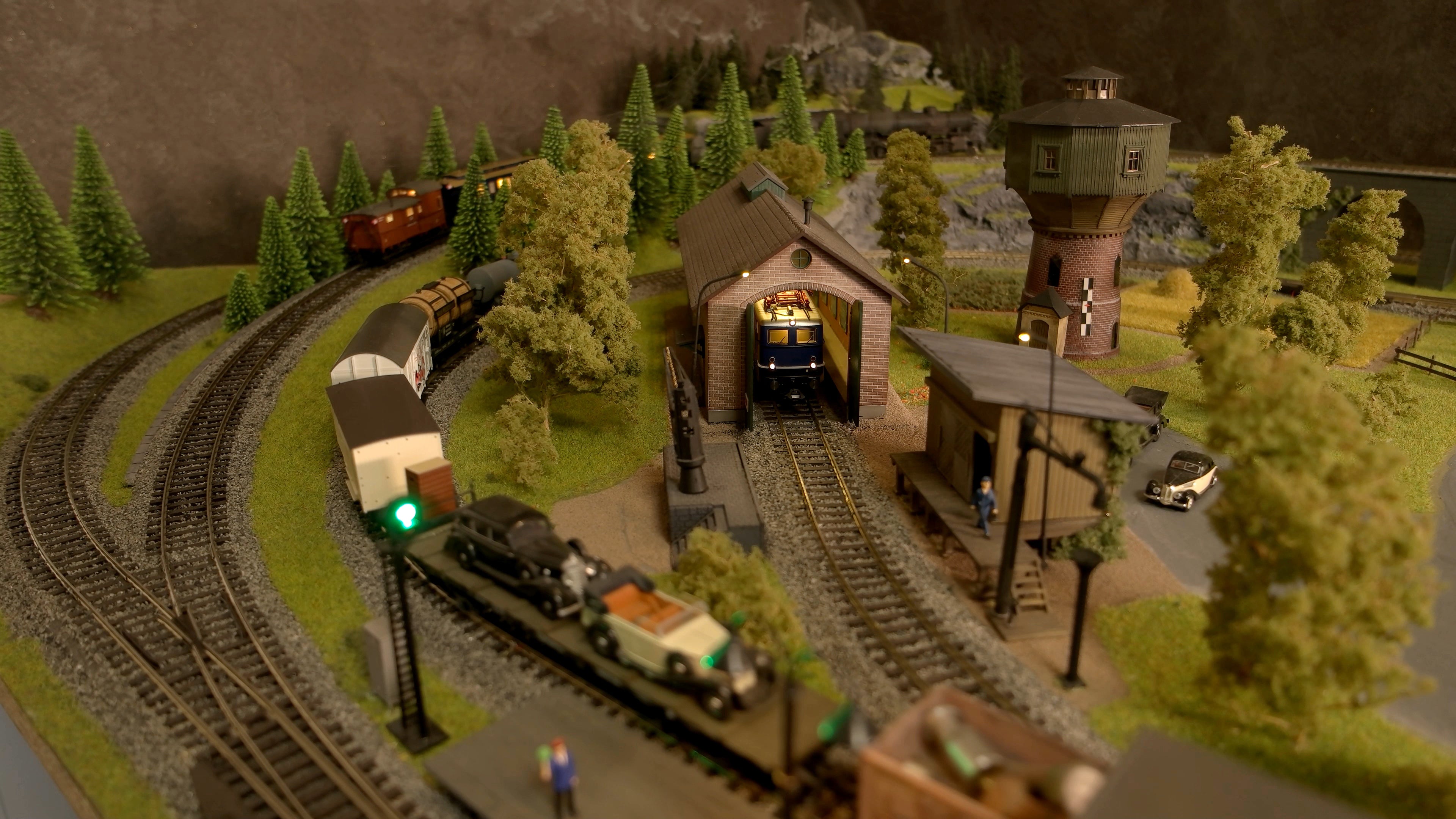 Miniature train model, 2004
