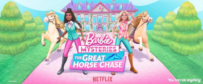 Barbie Mysteries: The Great Horse Chase - now on Netflix