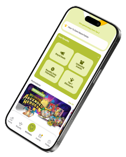 App exclusive deals screen showing member benefits